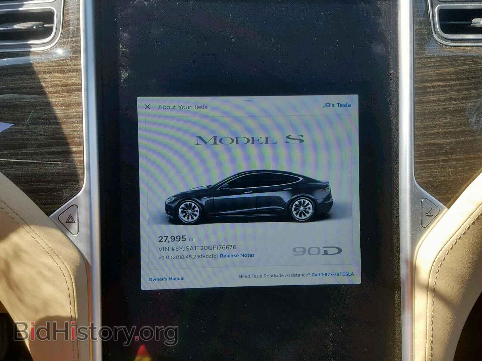 2016 TESLA MODEL S - VIN: 5YJSA1E20GF176676 - Photo 8