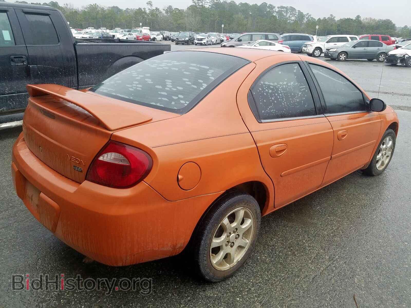 2005 DODGE NEON - VIN: 1B3ES56C55D128508 - Фото 4