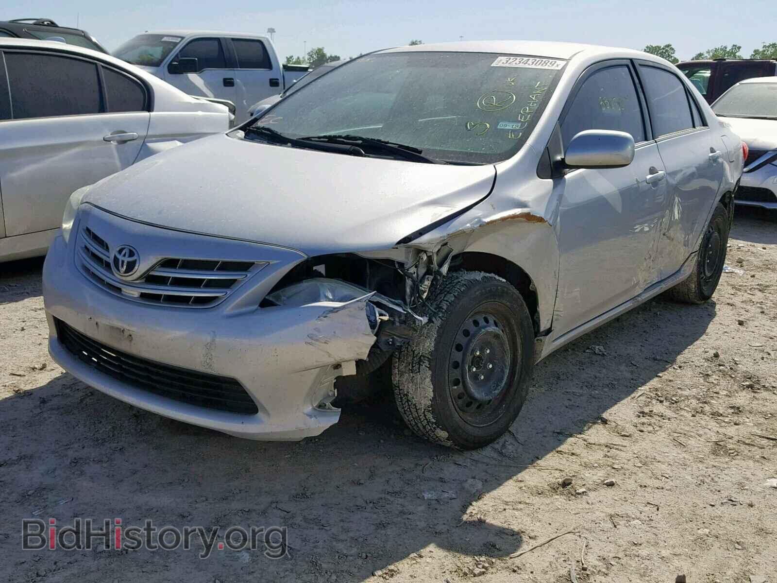 2013 TOYOTA COROLLA BA - VIN: 2T1BU4EE5DC041566 - Фото 2
