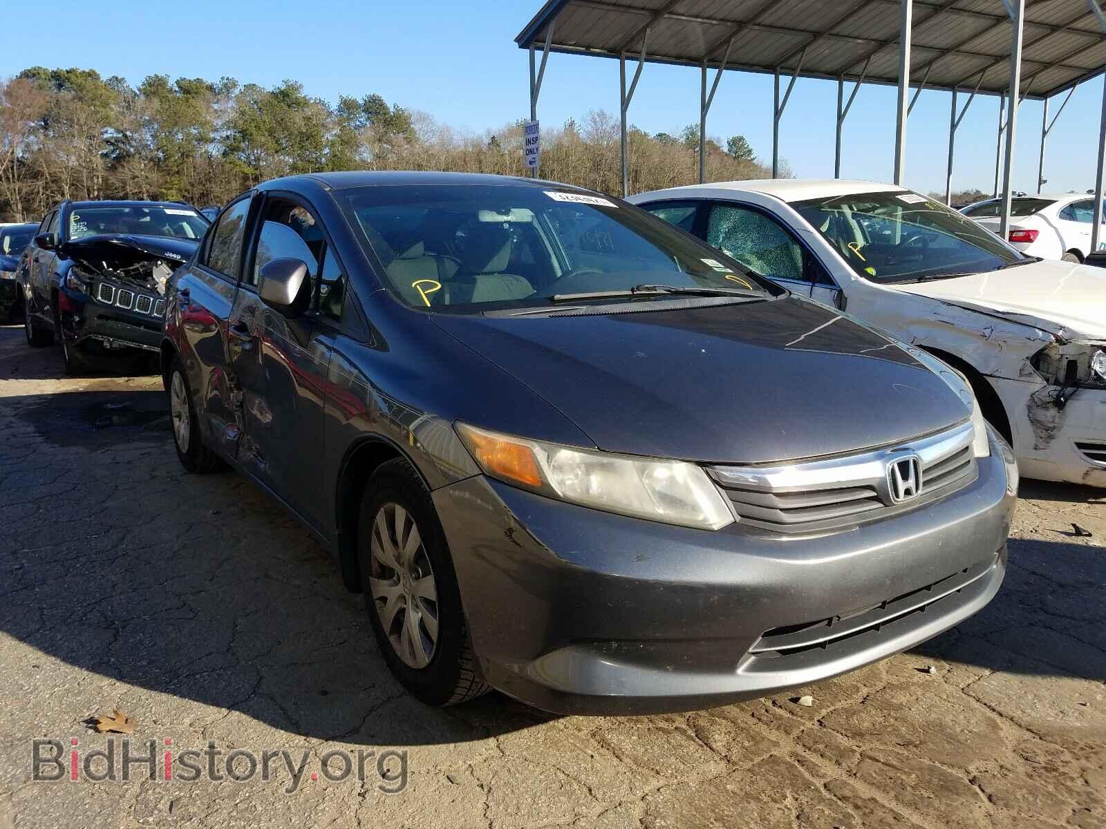 Фотография 2HGFB2F52CH304645 - HONDA CIVIC 2012