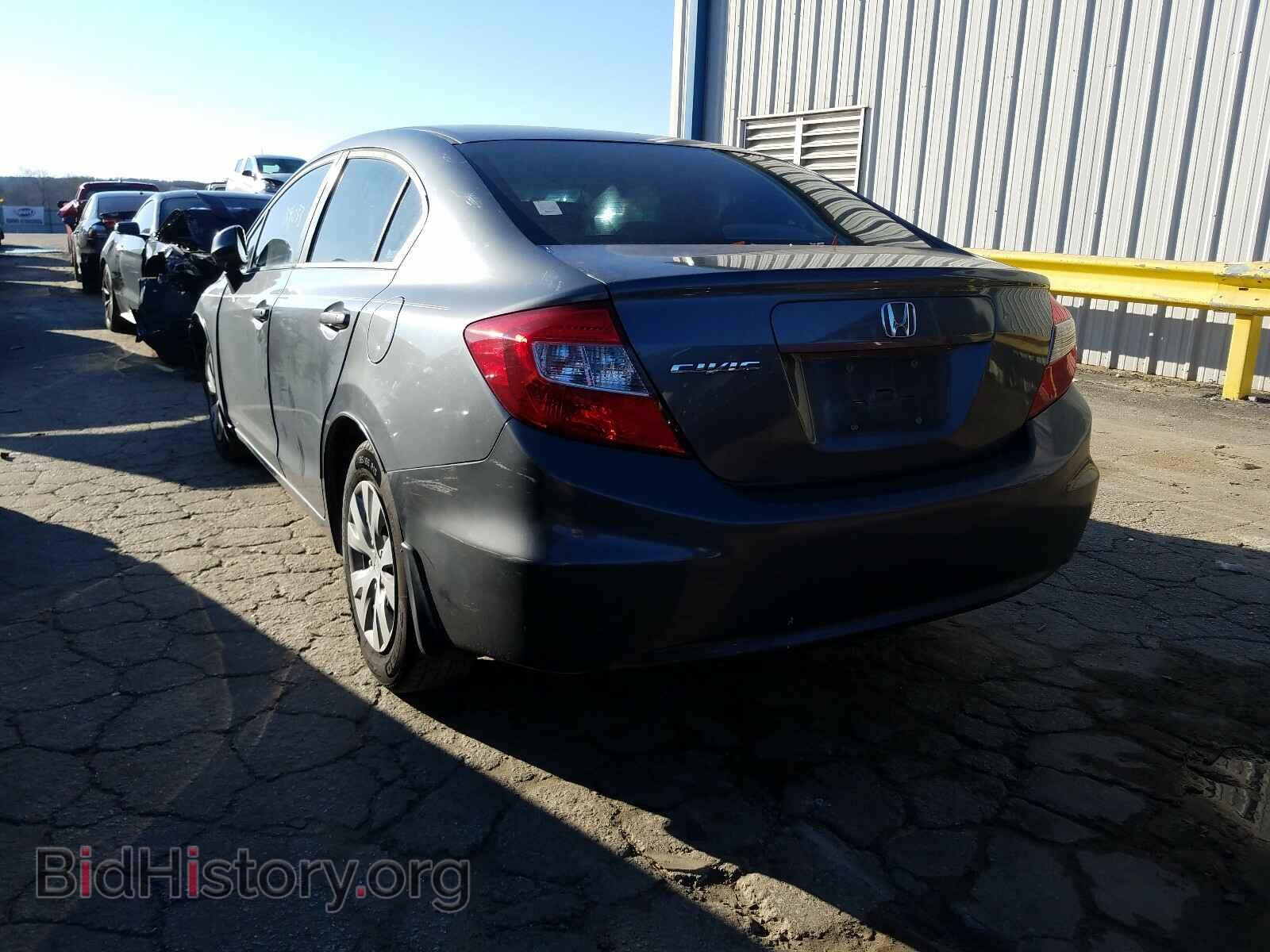 2012 HONDA CIVIC - VIN: 2HGFB2F52CH304645 - Фото 3