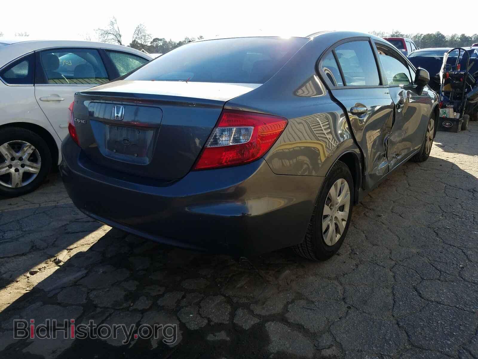 2012 HONDA CIVIC - VIN: 2HGFB2F52CH304645 - Фото 4