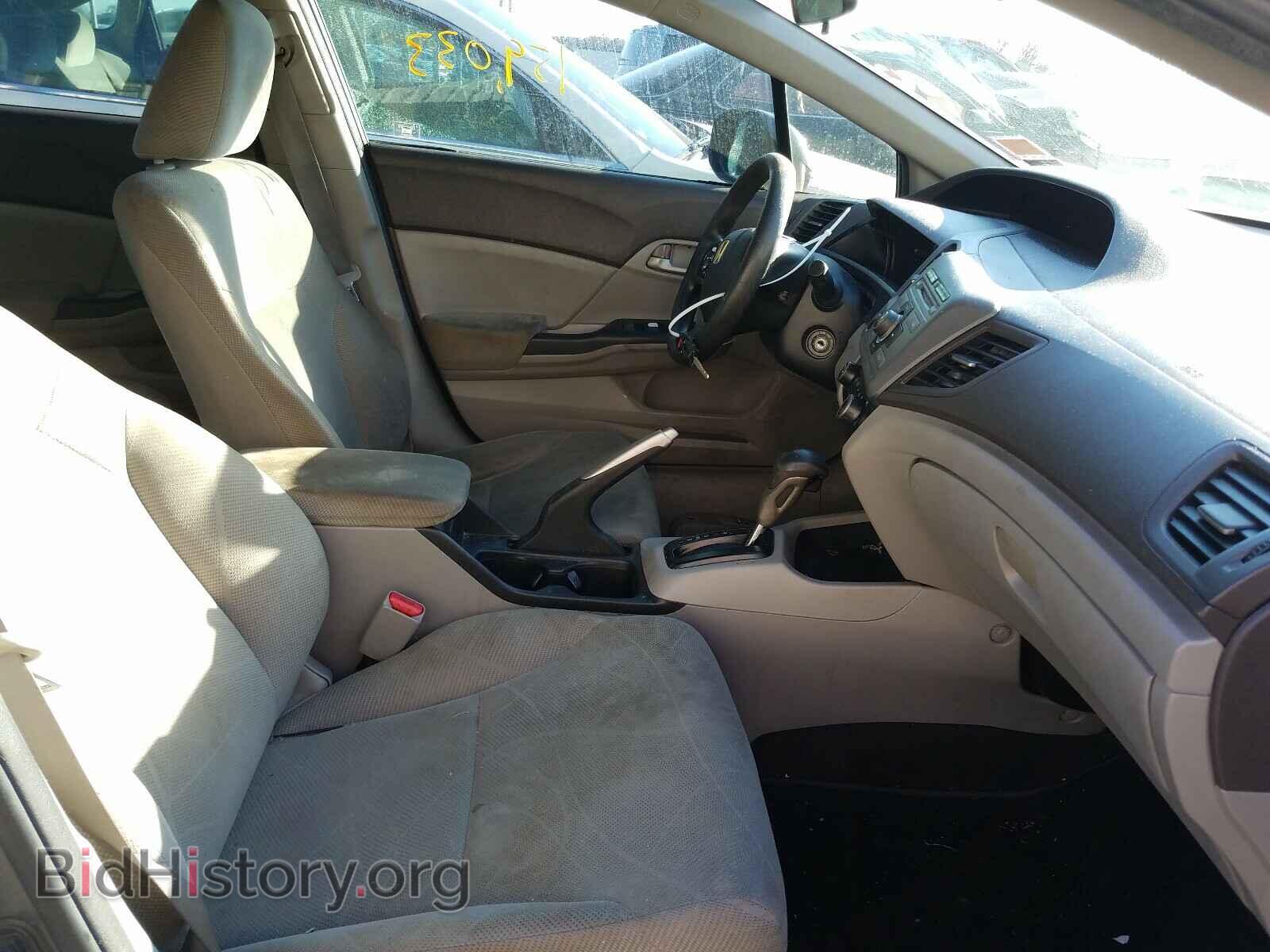 2012 HONDA CIVIC - VIN: 2HGFB2F52CH304645 - Фото 5