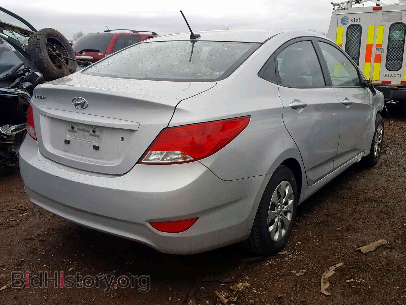 2016 HYUNDAI ACCENT - VIN: KMHCT4AE2GU011716 - Фото 4