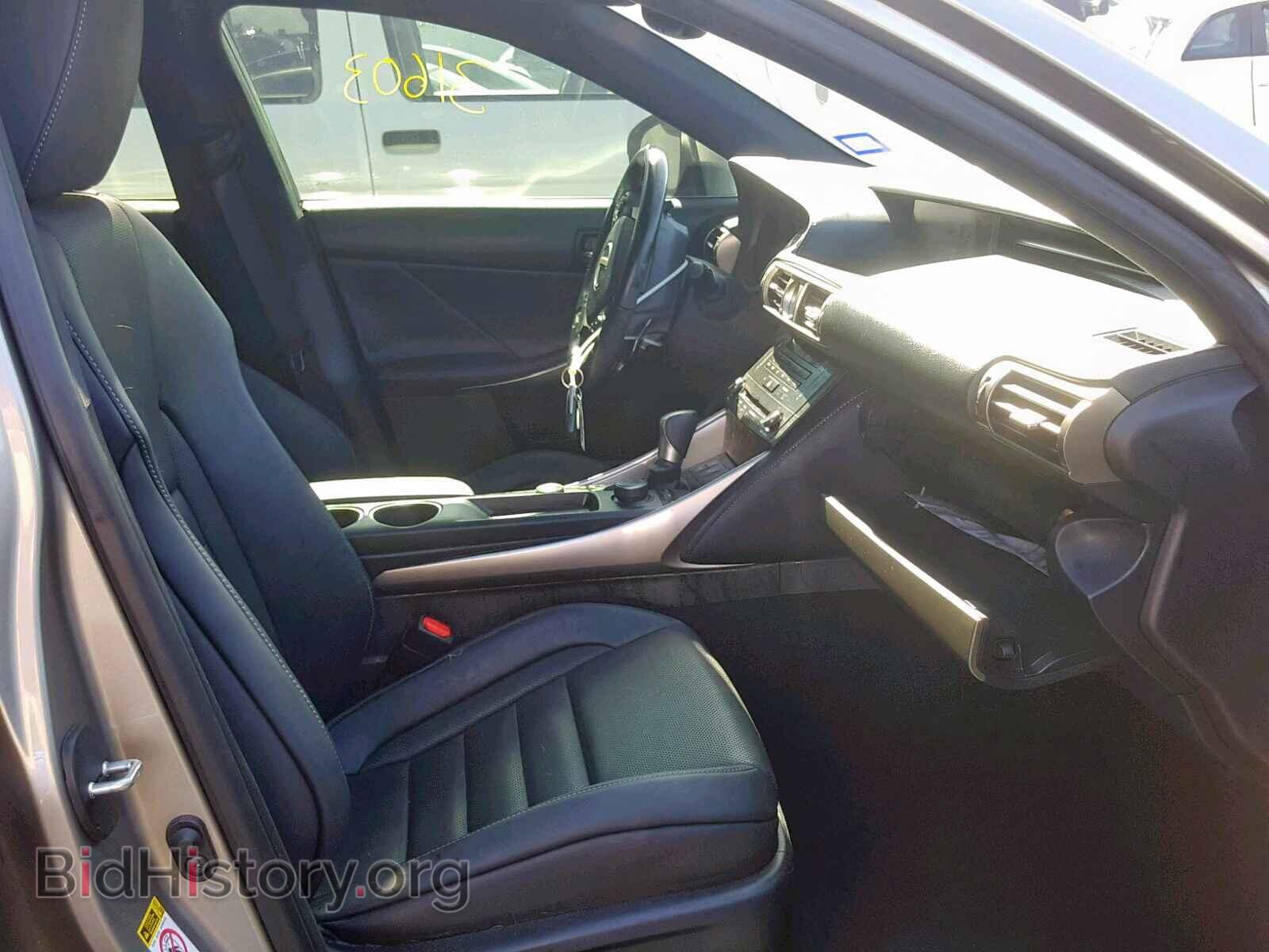 2016 LEXUS IS - VIN: JTHBA1D29G5031024 - Фото 5