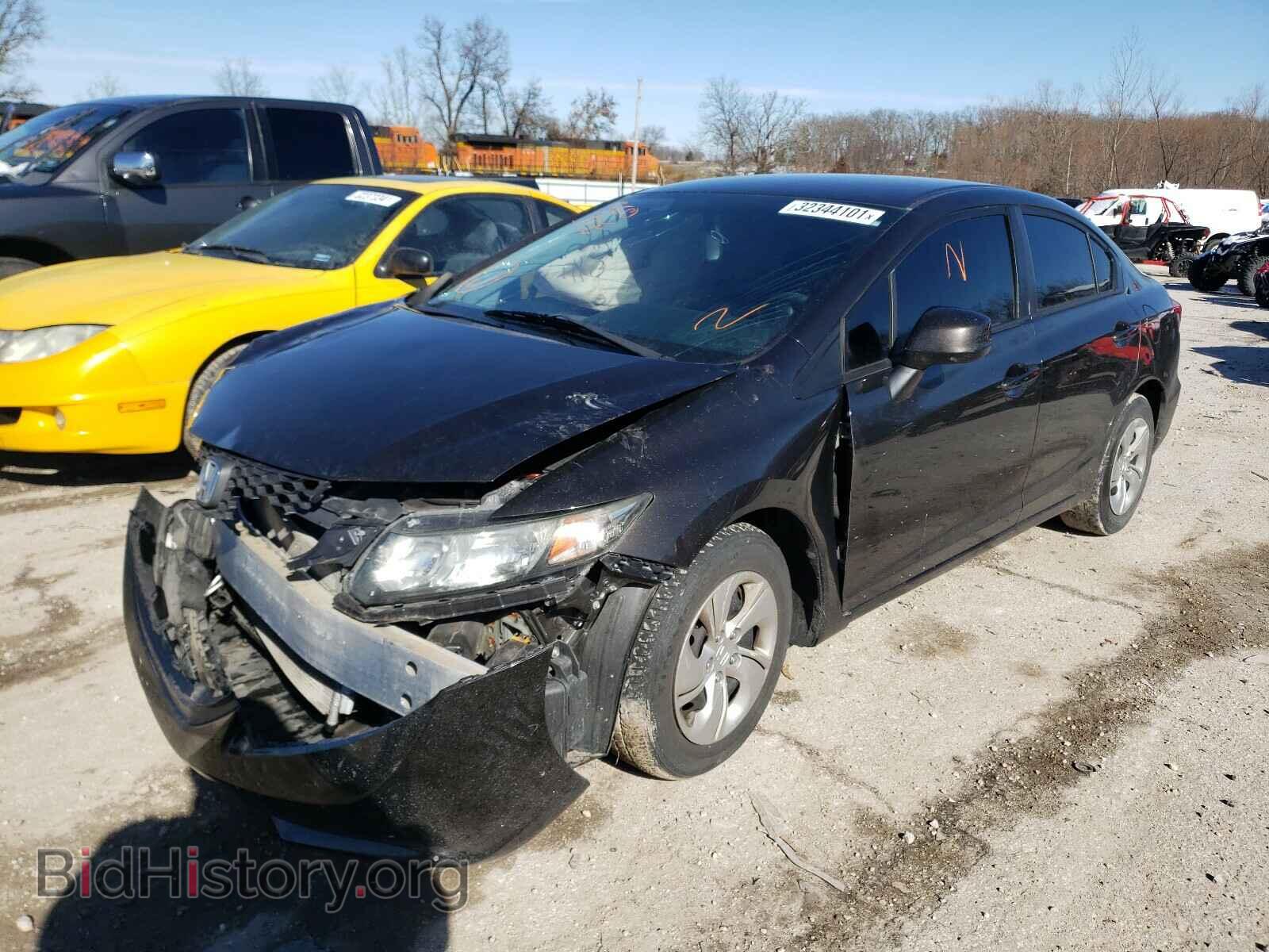 2013 HONDA CIVIC - VIN: 19XFB2F59DE028962 - Фото 2