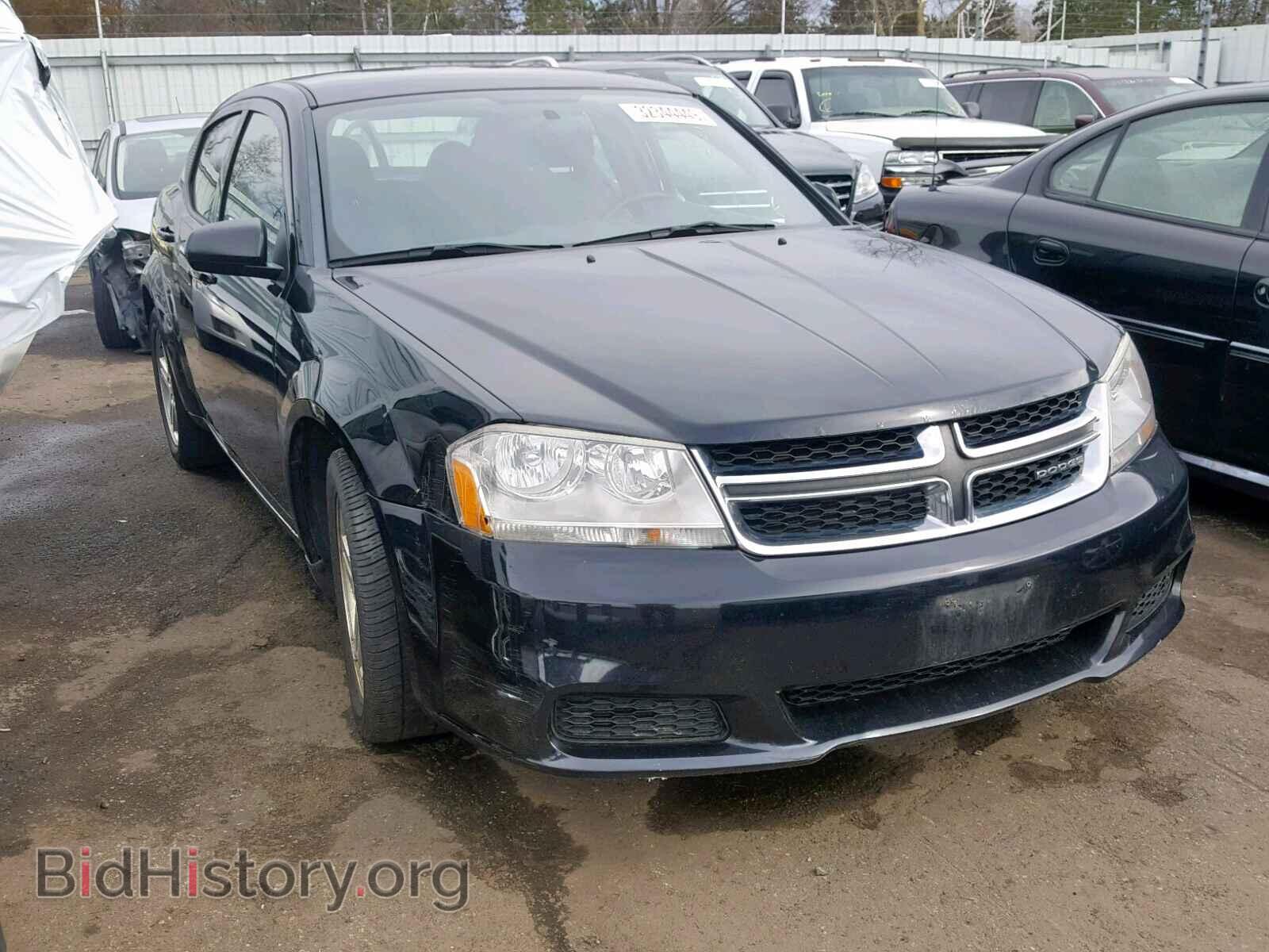 Фотография 1C3CDZCB9CN173921 - DODGE AVENGER 2012