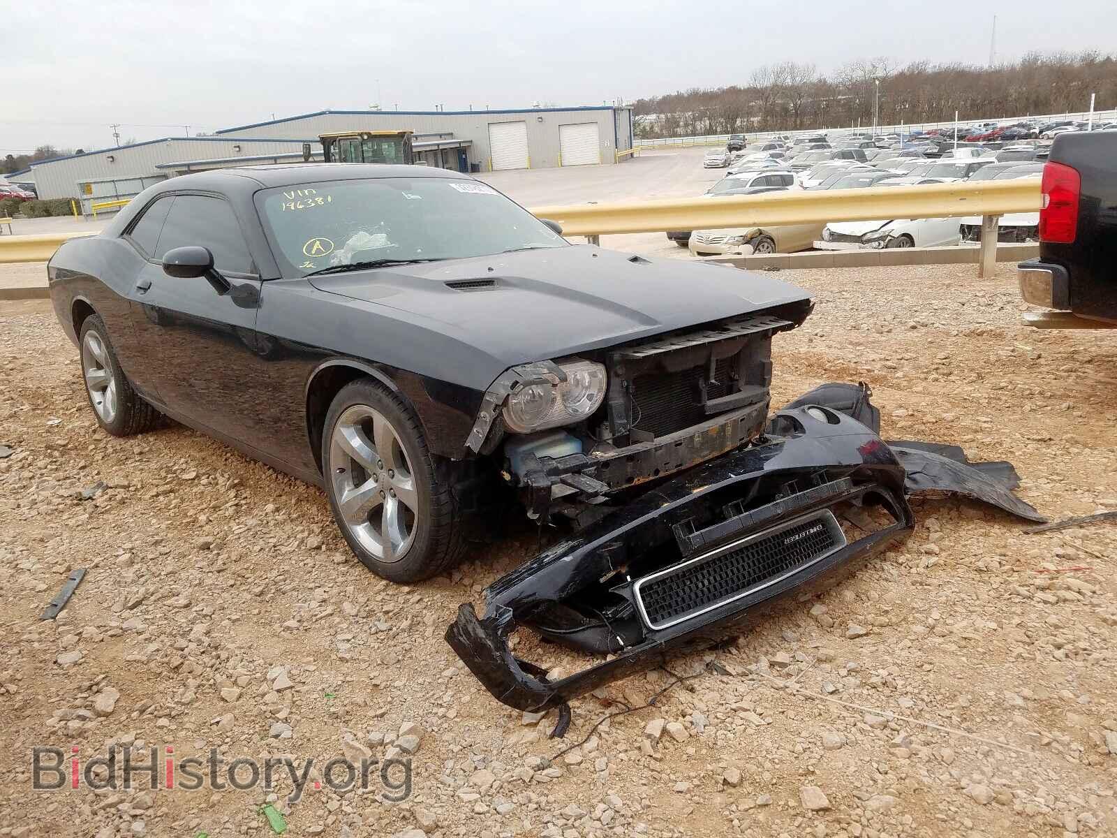 Фотография 2C3CDYAG6CH196381 - DODGE CHALLENGER 2012