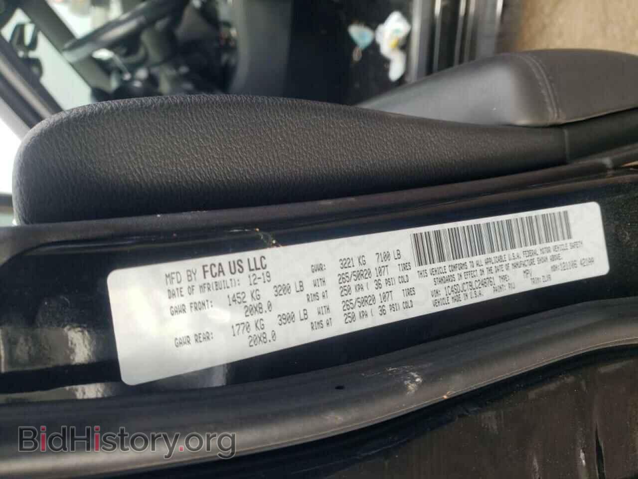 2020 DODGE DURANGO - VIN: 1C4SDJCT9LC248761 - Фото 10