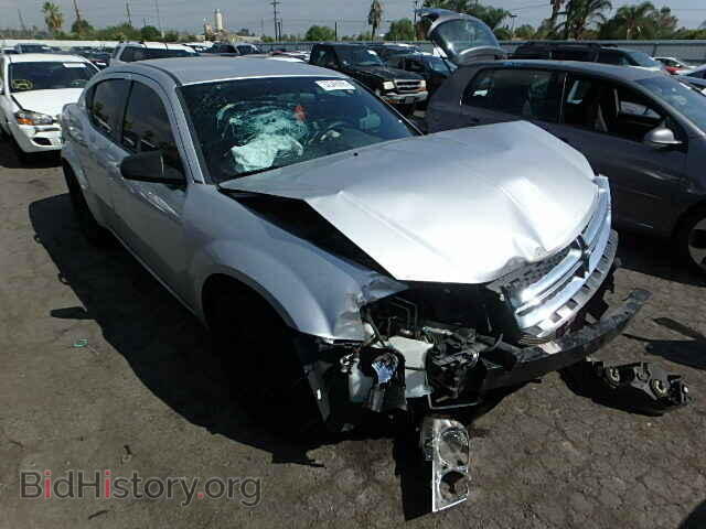 Фотография 1C3CDZAB8CN259594 - DODGE AVENGER 2012