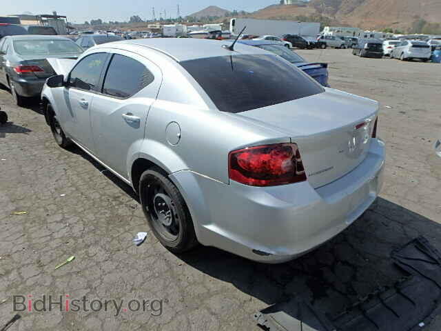 2012 DODGE AVENGER - VIN: 1C3CDZAB8CN259594 - Фото 3