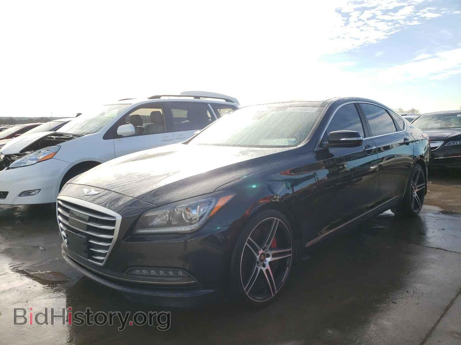 2015 HYUNDAI GENESIS - VIN: KMHGN4JF7FU055651 - Фото 2