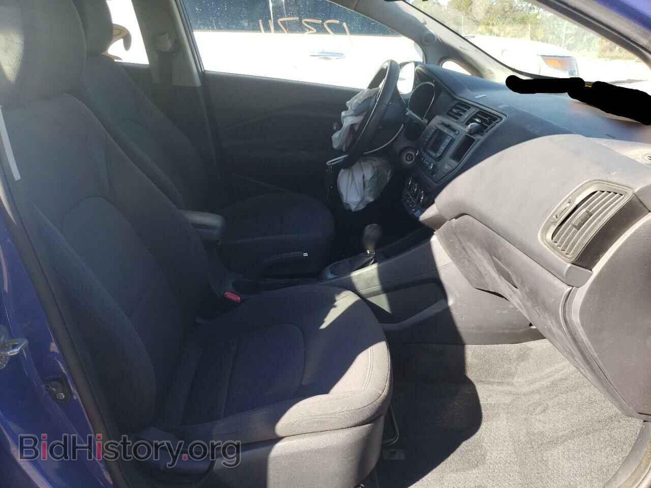 2013 KIA RIO - VIN: KNADN5A36D6216587 - Фото 5