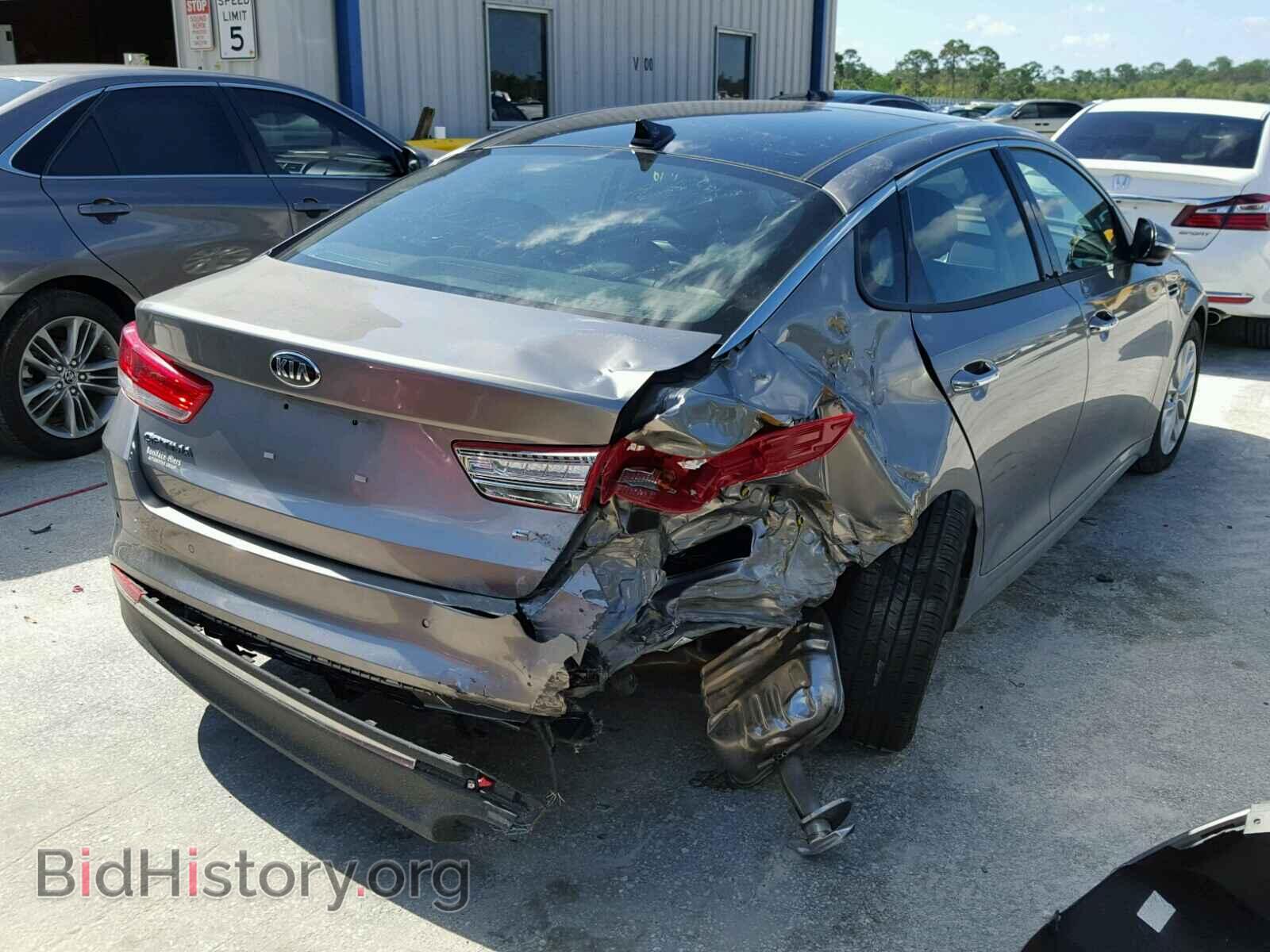 2016 KIA OPTIMA - VIN: 5XXGU4L30GG093787 - Фото 4