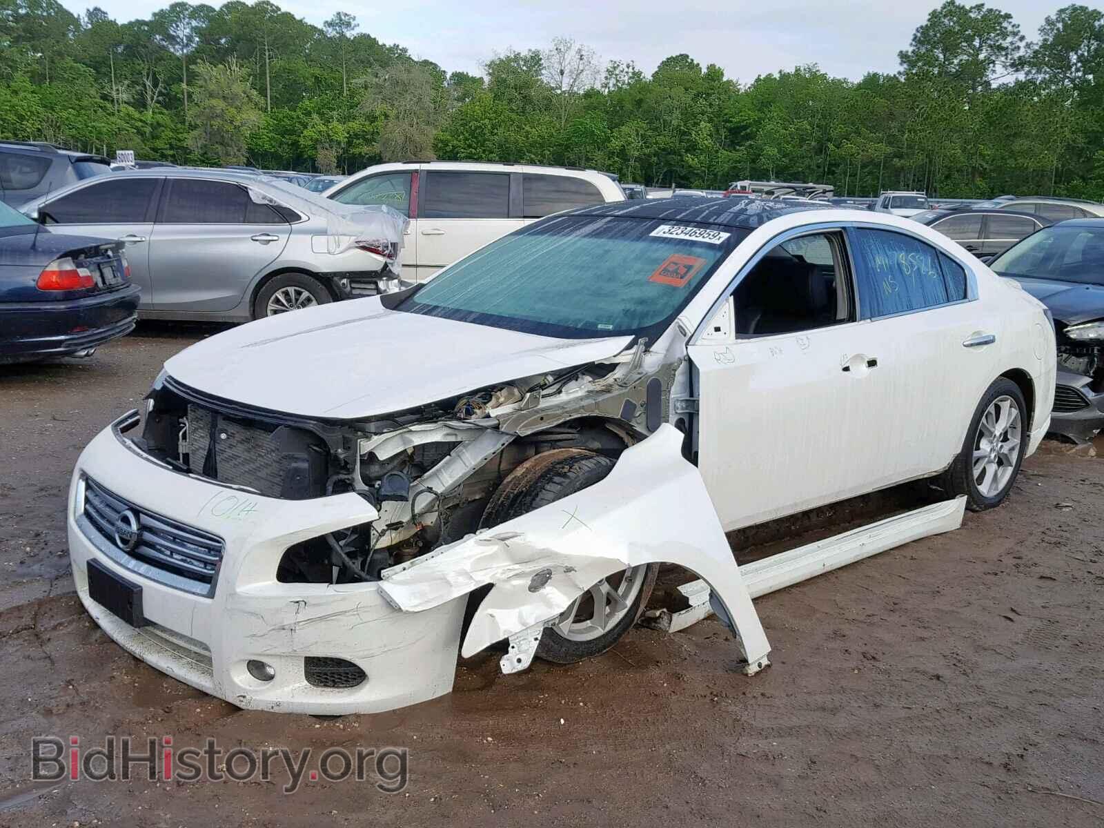 2014 NISSAN MAXIMA S - VIN: 1N4AA5AP0EC493507 - Фото 2