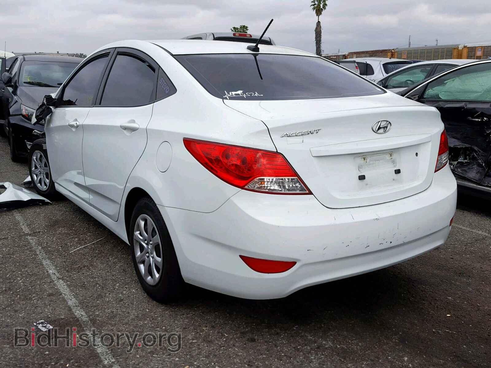 2013 HYUNDAI ACCENT - VIN: KMHCT4AE9DU536784 - Фото 3