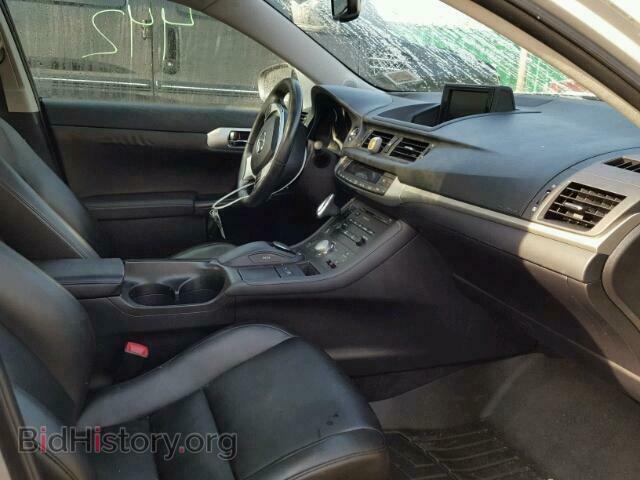 2012 LEXUS CT 200 - VIN: JTHKD5BH7C2097766 - Фото 5