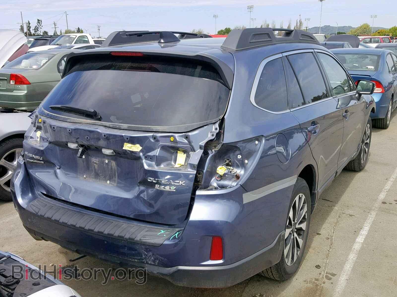 2016 SUBARU OUTBACK 2. - VIN: 4S4BSALC5G3321292 - Фото 4