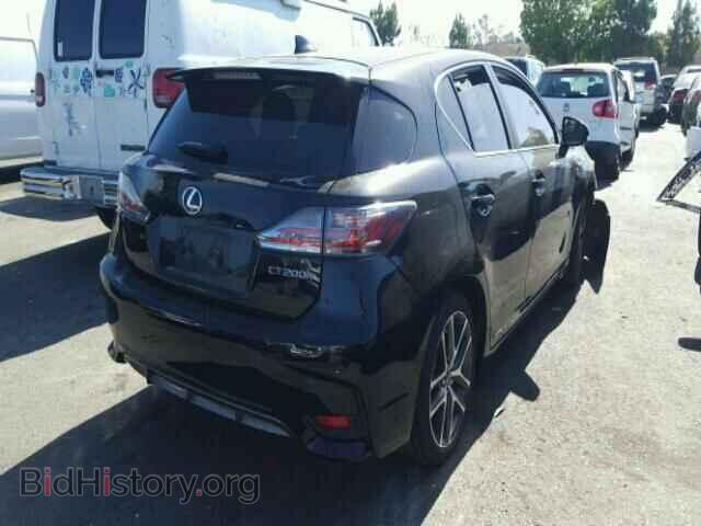 2014 LEXUS CT 200 - VIN: JTHKD5BH5E2185315 - Фото 4