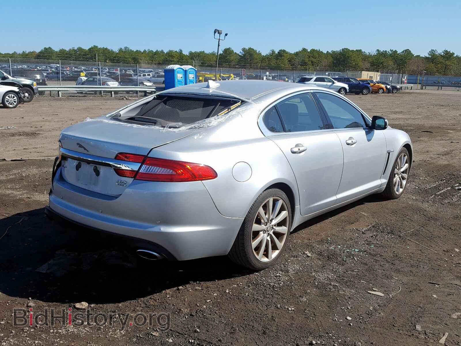 2013 JAGUAR XF - VIN: SAJWJ0EF0D8S87580 - Фото 4