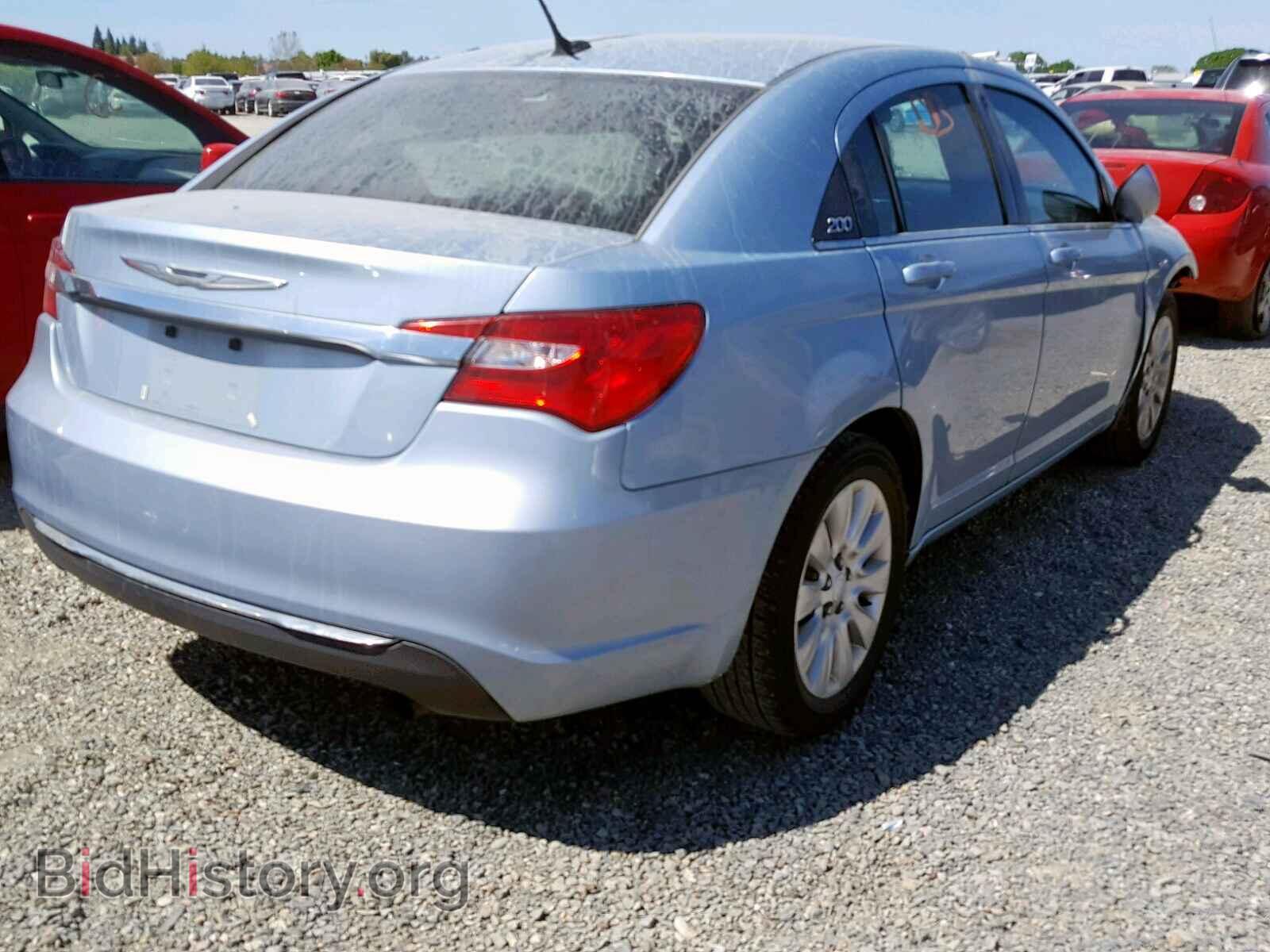 2013 CHRYSLER 200 - VIN: 1C3CCBAB8DN762182 - Фото 4