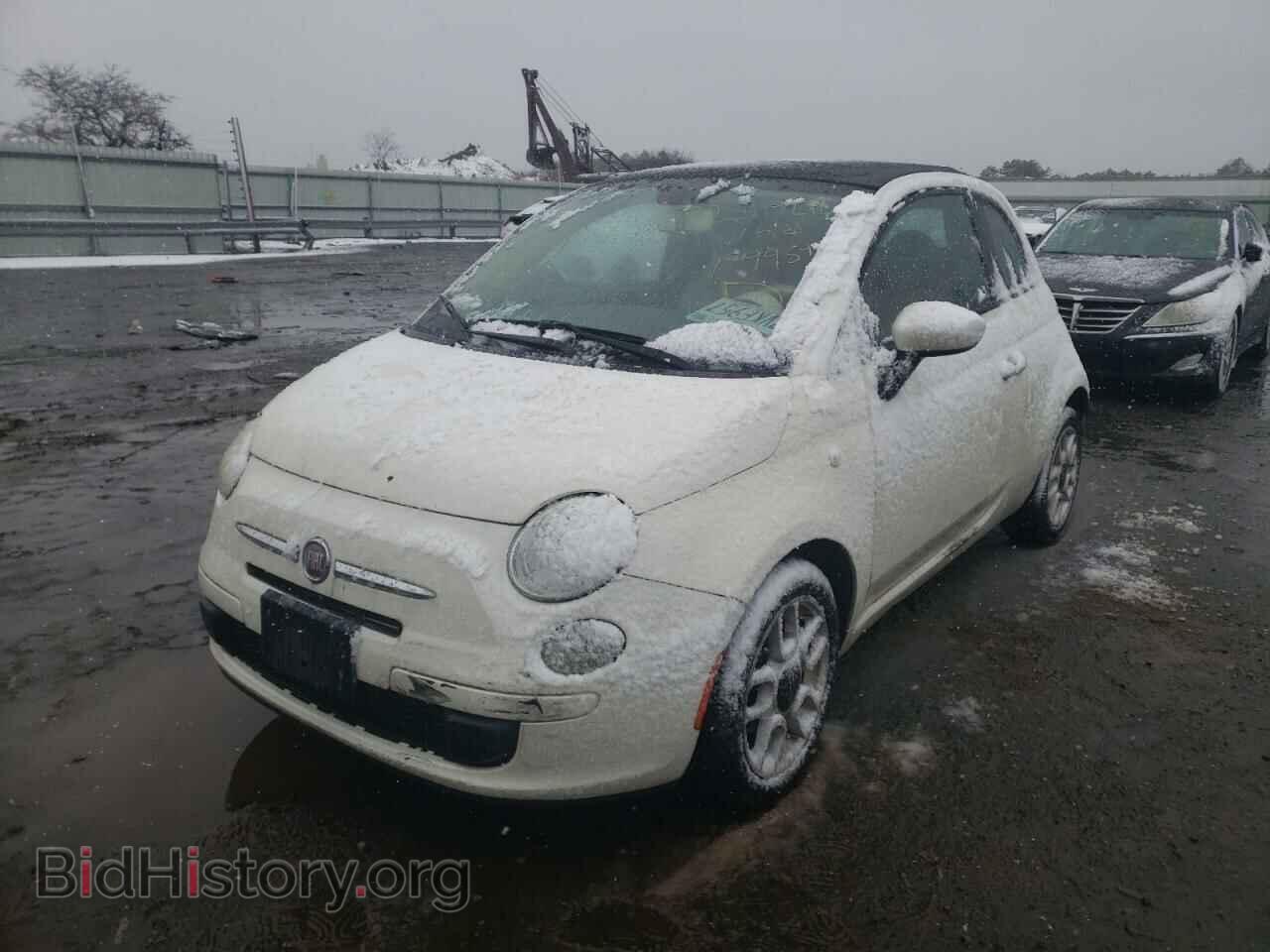 2012 FIAT 500 - VIN: 3C3CFFDR7CT129954 - Фото 2