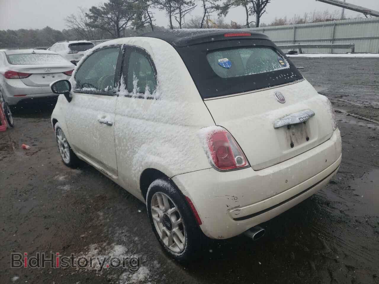 2012 FIAT 500 - VIN: 3C3CFFDR7CT129954 - Фото 3