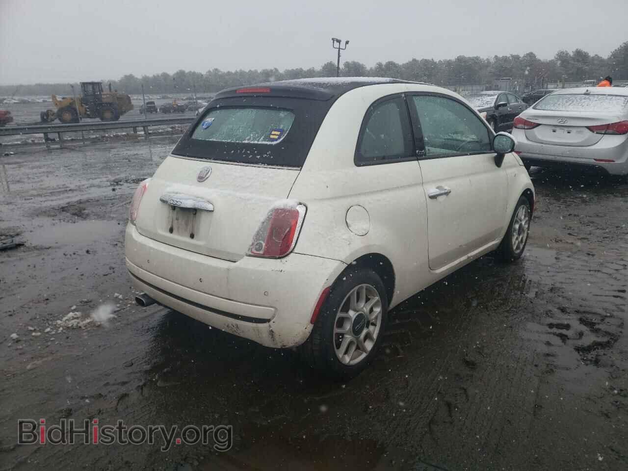 2012 FIAT 500 - VIN: 3C3CFFDR7CT129954 - Фото 4