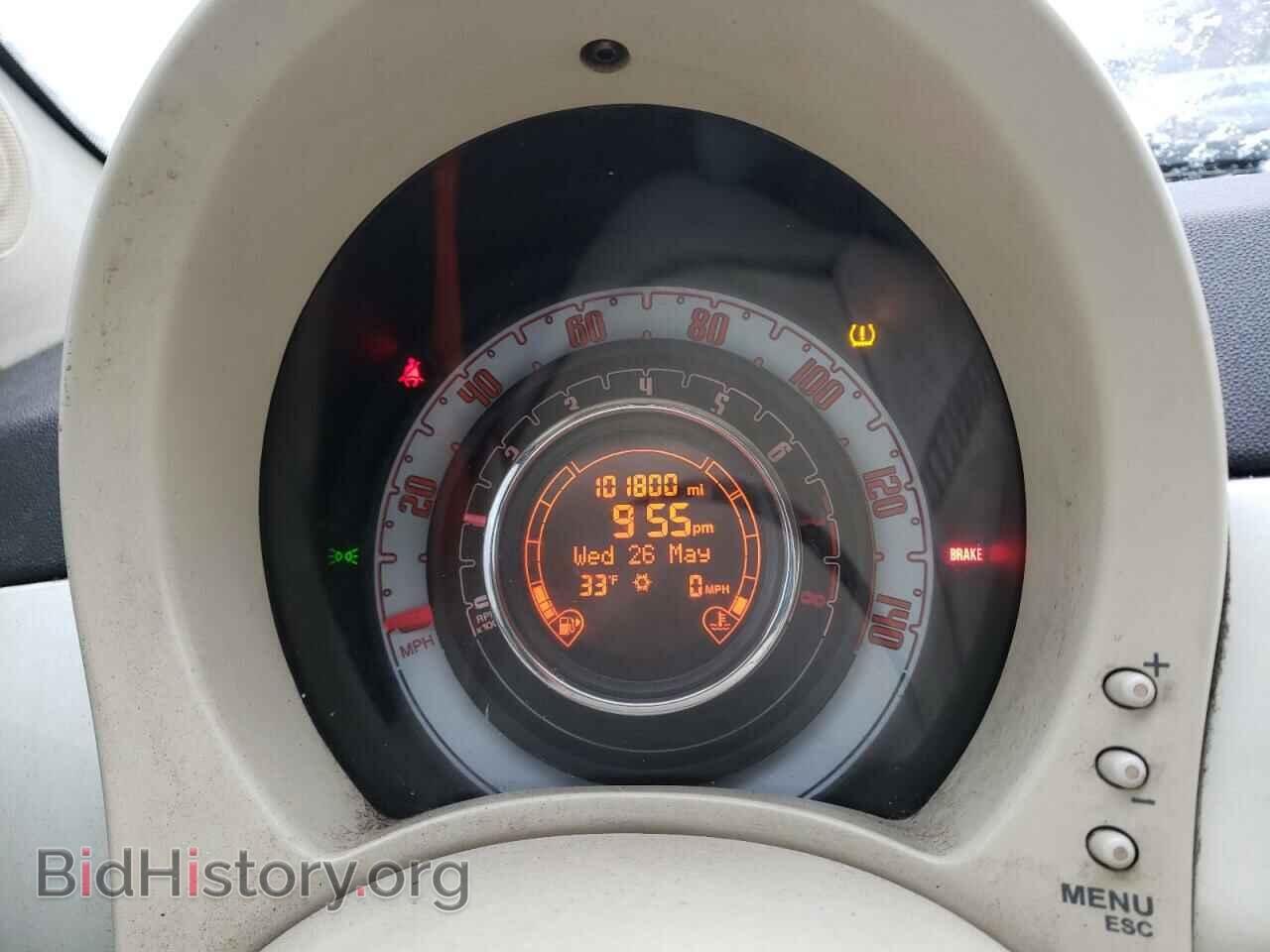 2012 FIAT 500 - VIN: 3C3CFFDR7CT129954 - Фото 8