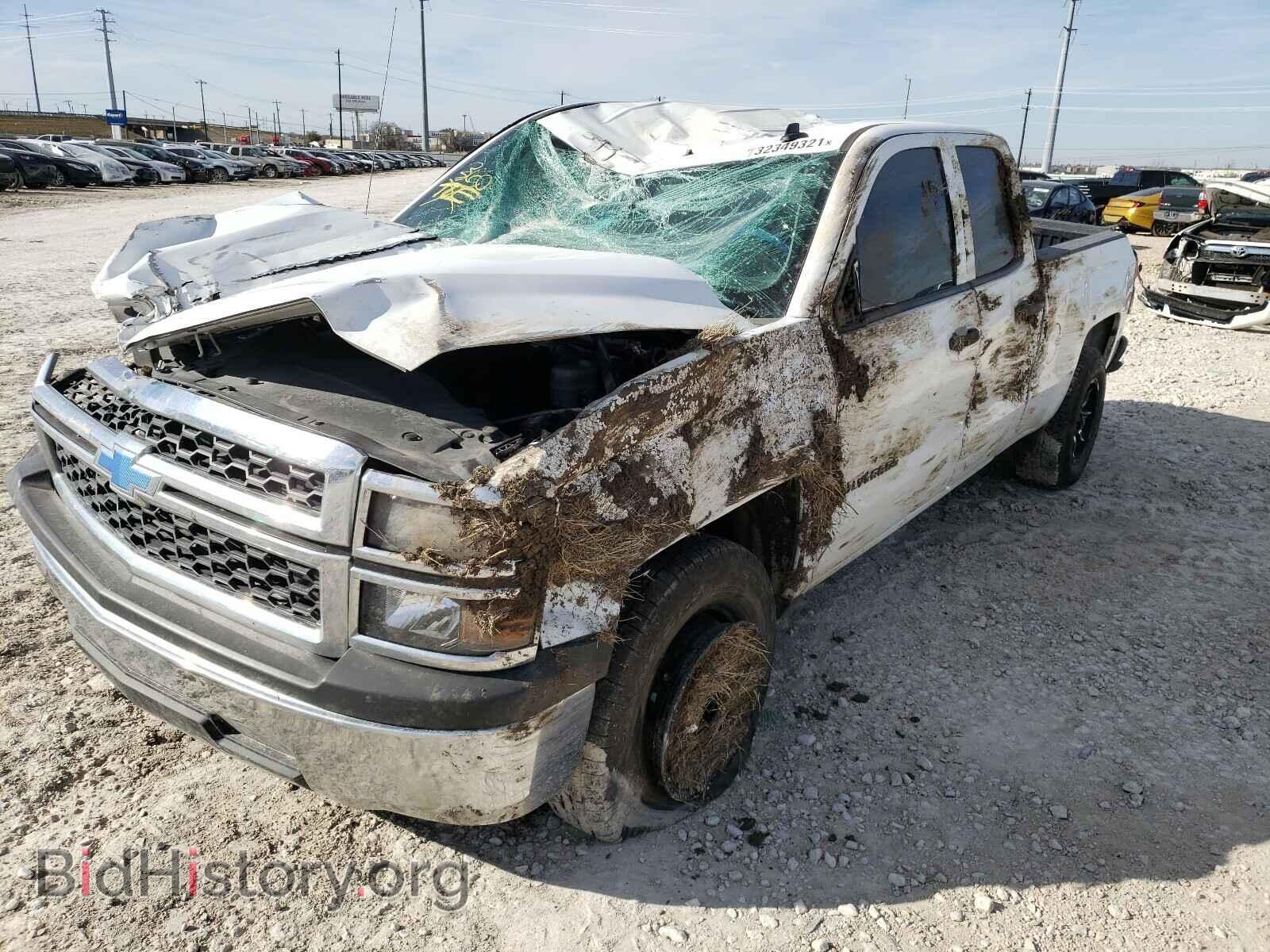2014 CHEVROLET SILVERADO - VIN: 1GCRCPEH7EZ266155 - Фото 2
