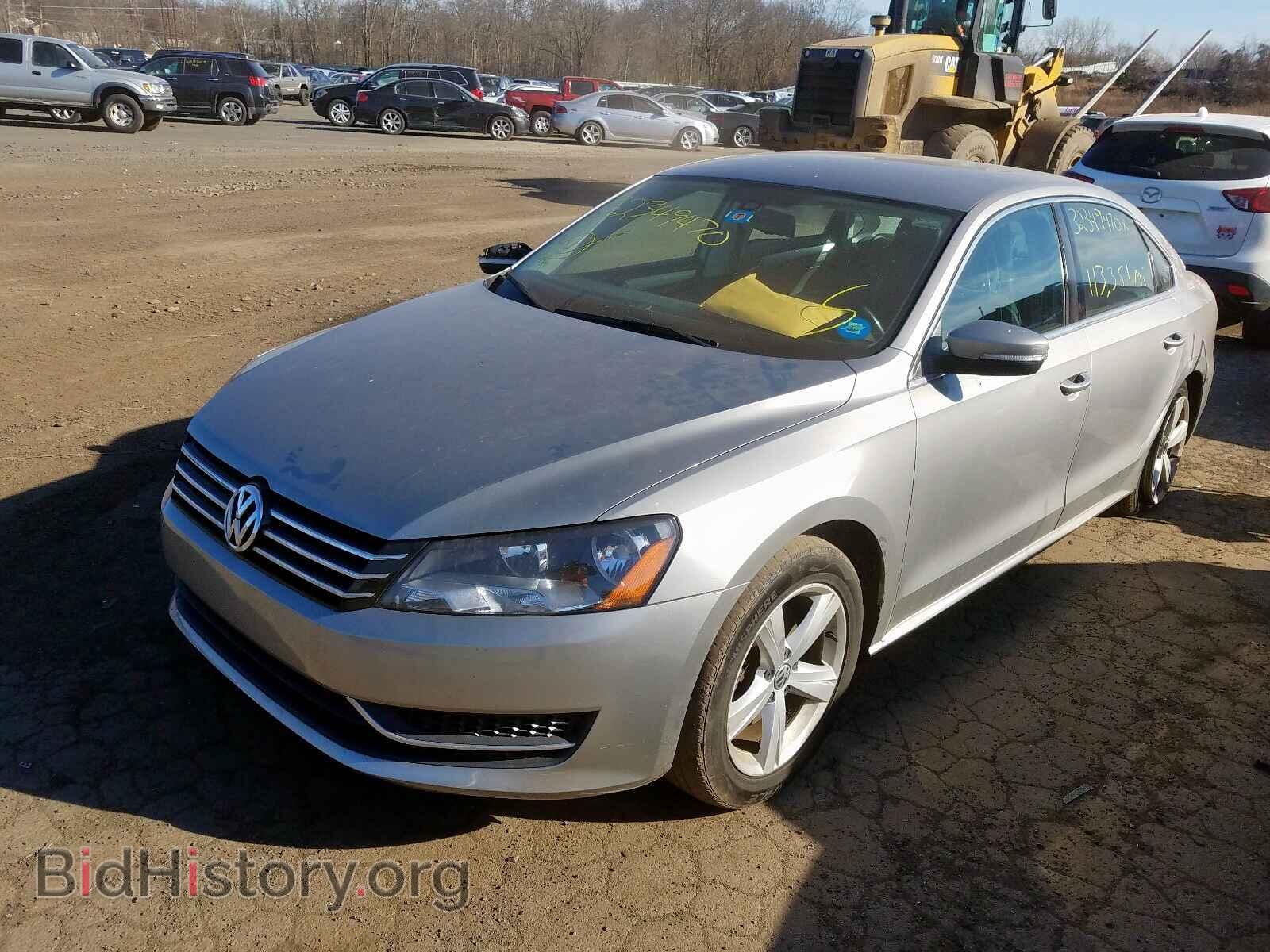 2013 VOLKSWAGEN PASSAT - VIN: 1VWBP7A30DC035452 - Фото 2