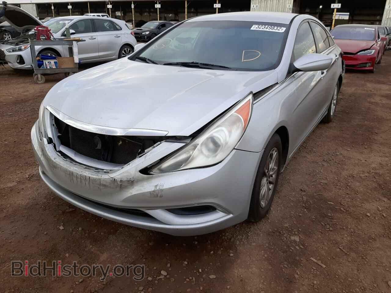 2013 HYUNDAI SONATA - VIN: 5NPEB4AC7DH702406 - Фото 2
