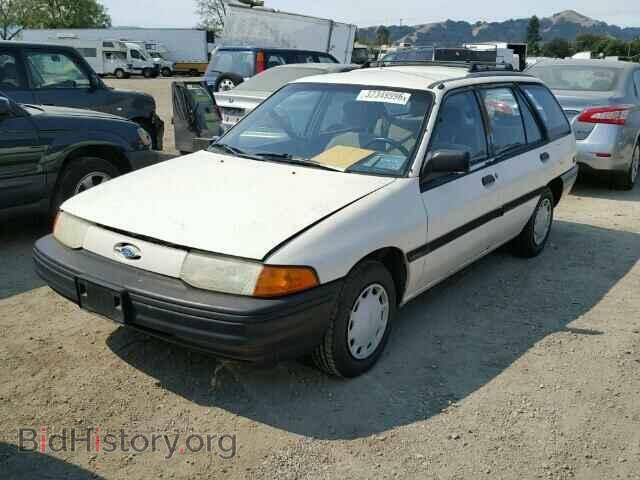 1991 FORD ESCORT - VIN: 3FAPP15J4MR124947 - Фото 2