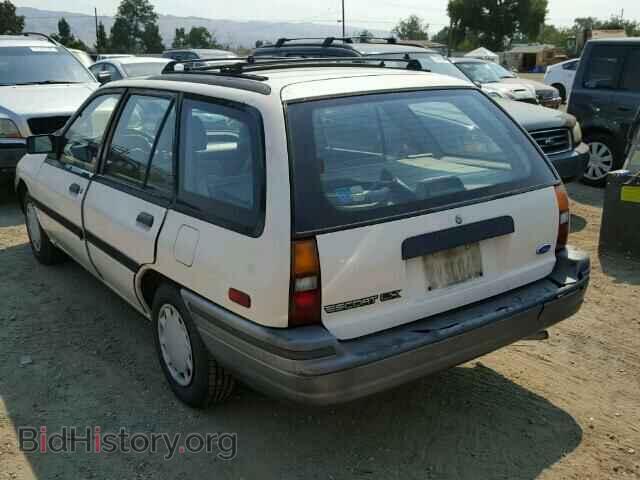 1991 FORD ESCORT - VIN: 3FAPP15J4MR124947 - Фото 3