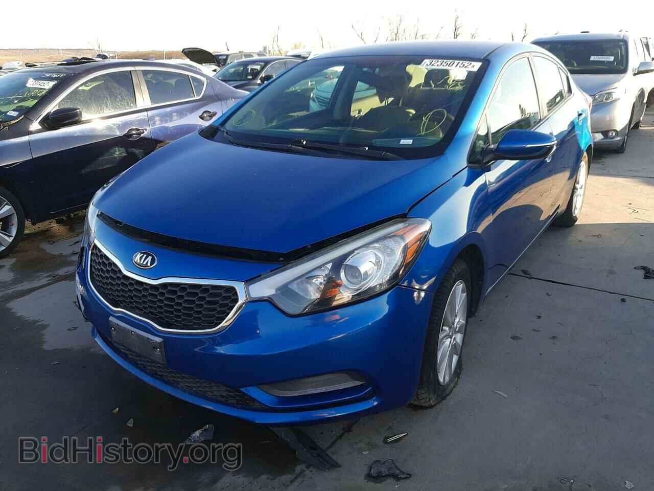 2014 KIA FORTE - VIN: KNAFX4A67E5232814 - Фото 2