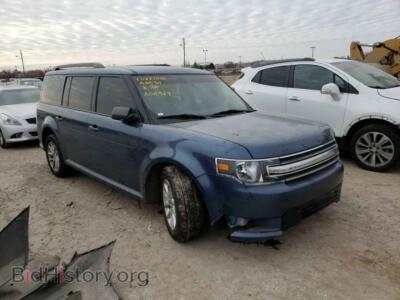 2018 Ford FLEX Flex SE, синий — VIN 2FMGK5B85JBA06929, Copart
