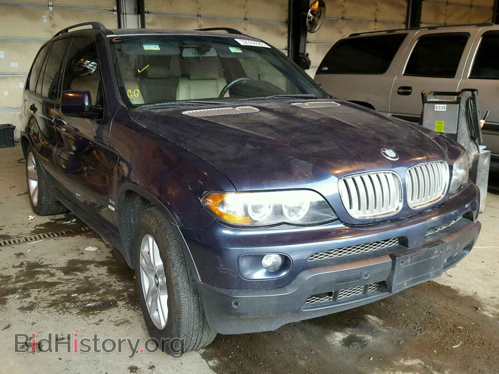 Photo 5UXFB53505LV15559 - BMW X5 2005