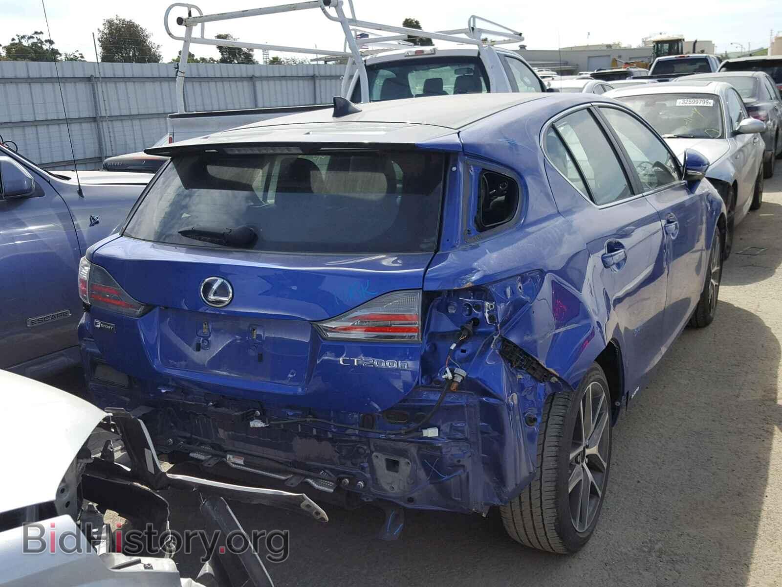 2015 LEXUS CT 200 - VIN: JTHKD5BH7F2241126 - Фото 4