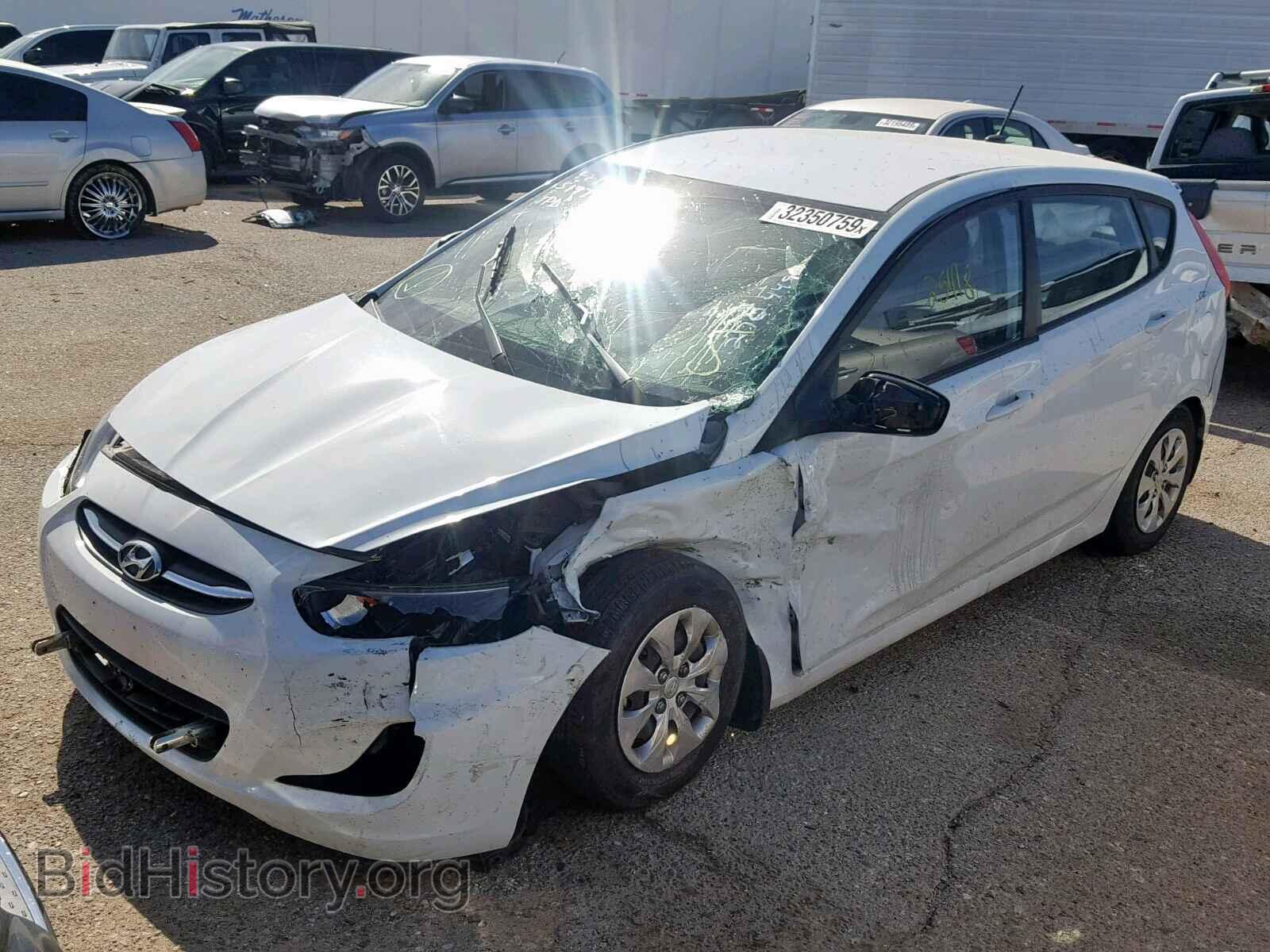 2016 HYUNDAI ACCENT - VIN: KMHCT5AE9GU270449 - Фото 2