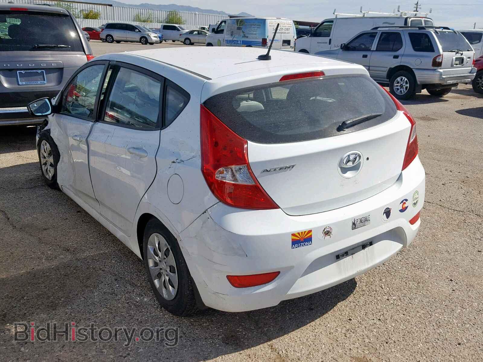2016 HYUNDAI ACCENT - VIN: KMHCT5AE9GU270449 - Фото 3