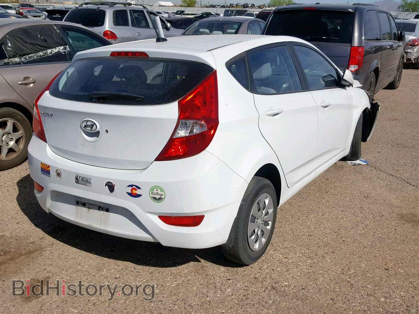 2016 HYUNDAI ACCENT - VIN: KMHCT5AE9GU270449 - Фото 4