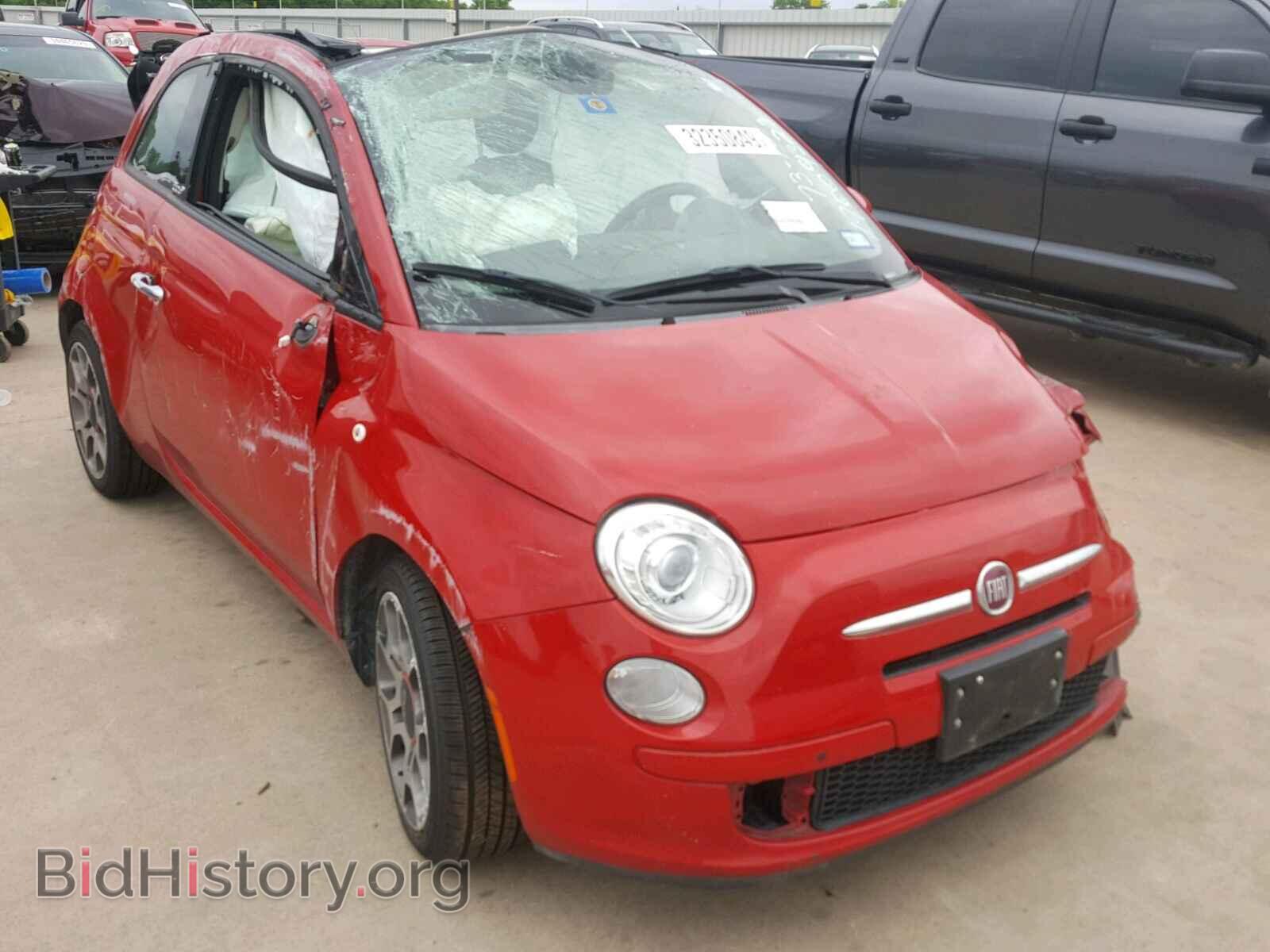 Photo 3C3CFFDR0CT363417 - FIAT 500 2012