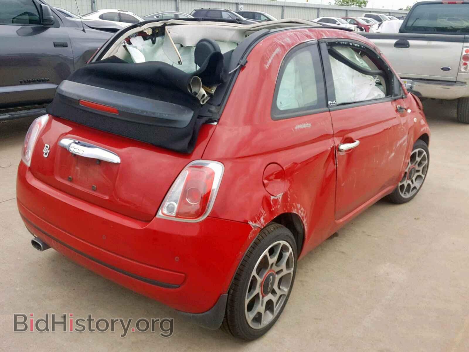 2012 FIAT 500 - VIN: 3C3CFFDR0CT363417 - Фото 4