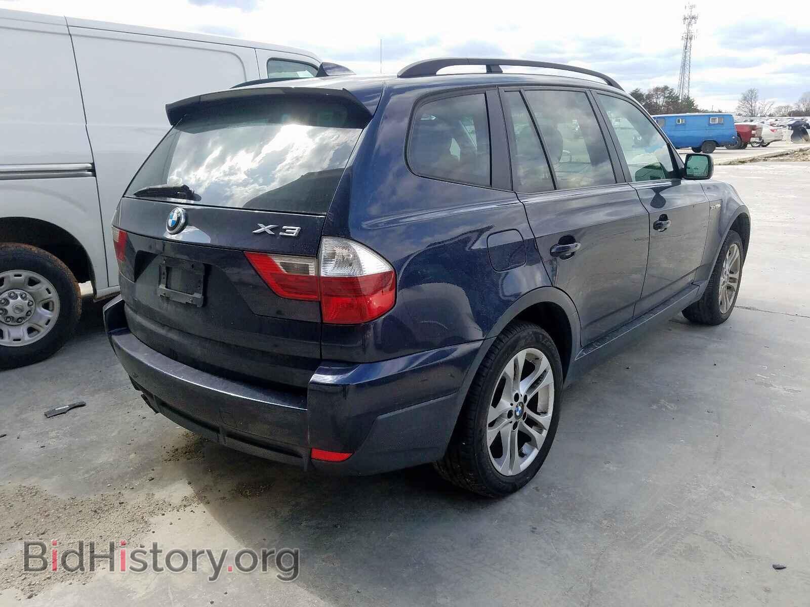 2007 BMW X3 - VIN: WBXPC93437WF24961 - Фото 4