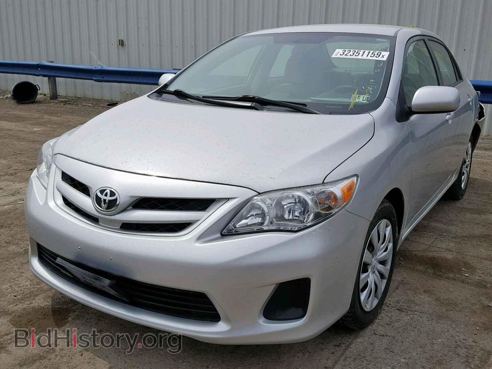 2012 TOYOTA COROLLA BA - VIN: 2T1BU4EE6CC839783 - Фото 2