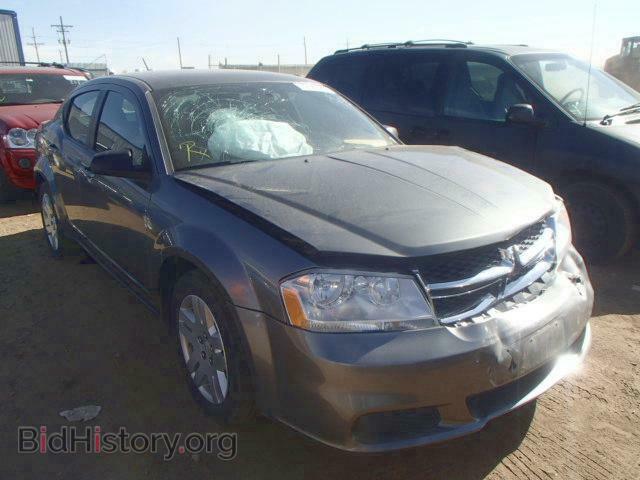 Фотография 1C3CDZAB2CN231001 - DODGE AVENGER 2012