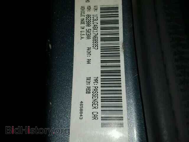 2007 CHRYSLER SEBRING - VIN: 1C3LC46K17N689357 - Фото 10