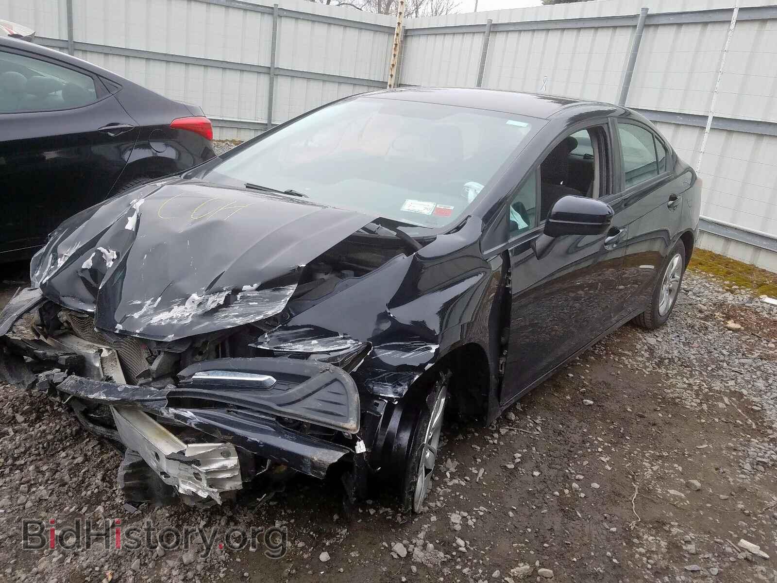 2014 HONDA CIVIC - VIN: 2HGFB2E52EH545738 - Фото 2