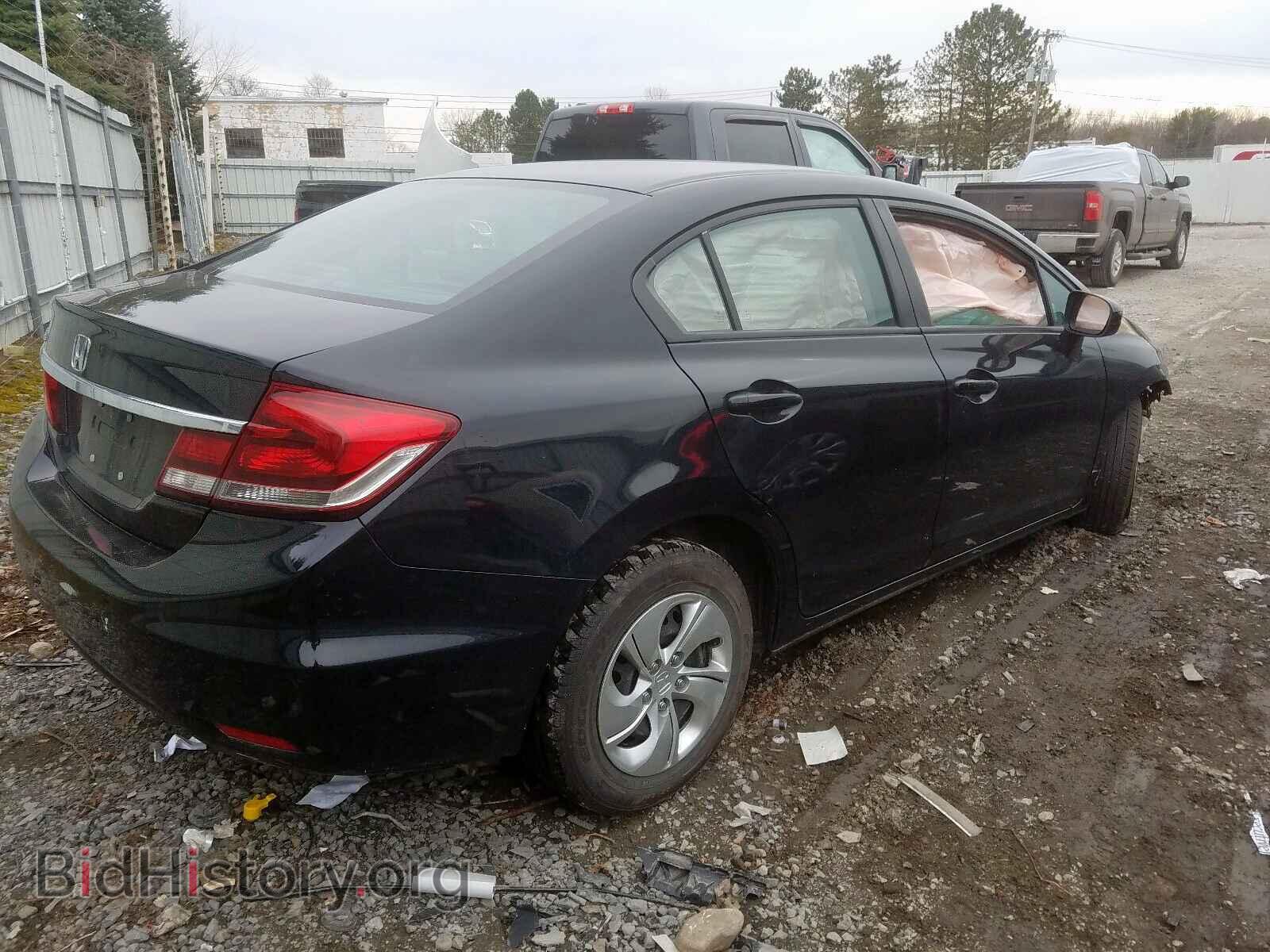 2014 HONDA CIVIC - VIN: 2HGFB2E52EH545738 - Фото 4