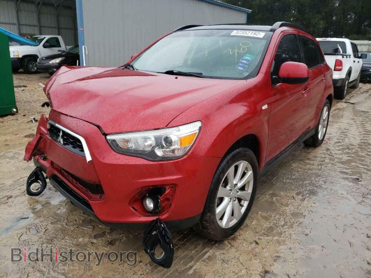 2015 MITSUBISHI OUTLANDER - VIN: 4A4AP4AU5FE022220 - Фото 2